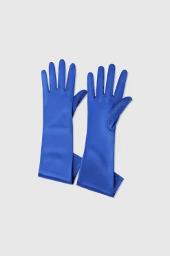 BABEYOND Gloves | Flapper<15" Long Satin Stretchy Flapper Gloves