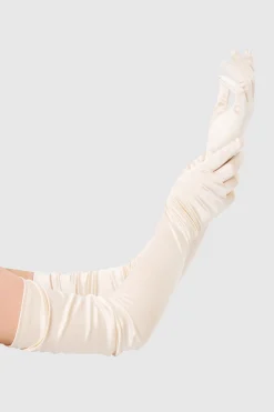 BABEYOND Gloves<27.6" Long Satin Stretchy Opera Gloves