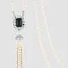 BABEYOND Necklaces | Pearl<Luxurious Gem Pearl Tassel Necklace