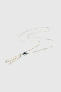 BABEYOND Necklaces | Pearl<Luxurious Gem Pearl Tassel Necklace