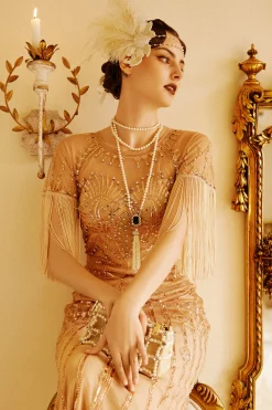 BABEYOND Necklaces | Pearl<Luxurious Gem Pearl Tassel Necklace