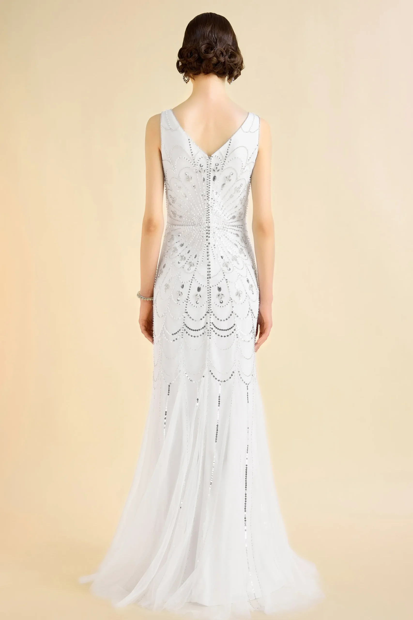 BABEYOND Evening Dresses | Formal Dresses<Luxurious Rhinestone Beaded Mermaid Evening Gown
