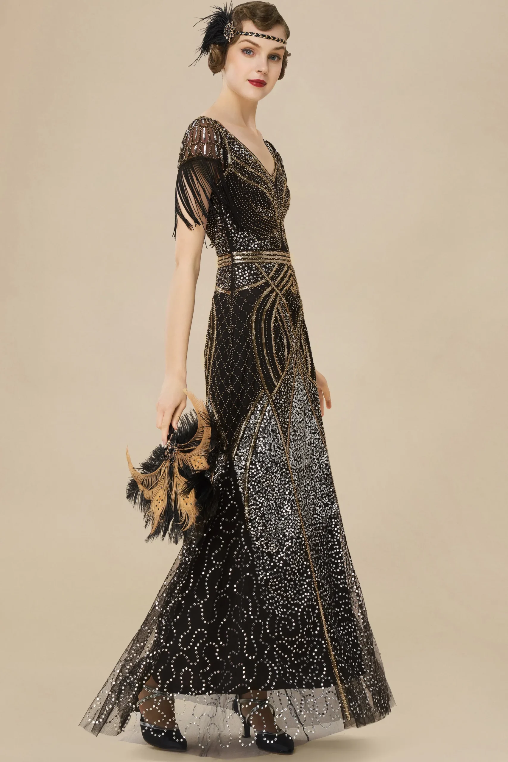 BABEYOND Evening Dresses | Sequin<Mermaid Hem Maxi Bodycon Cocktail Dress