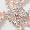 BABEYOND Bracelets | Rhinestone<Multilayer Pearl Rhinestone Link Bracelet