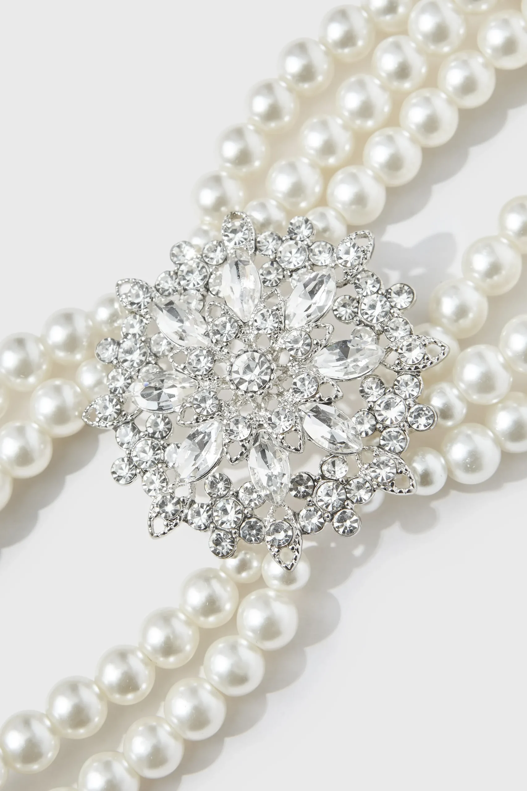 BABEYOND Bracelets | Pearl<Multilayer Zircon Pearl Elastic Bracelet