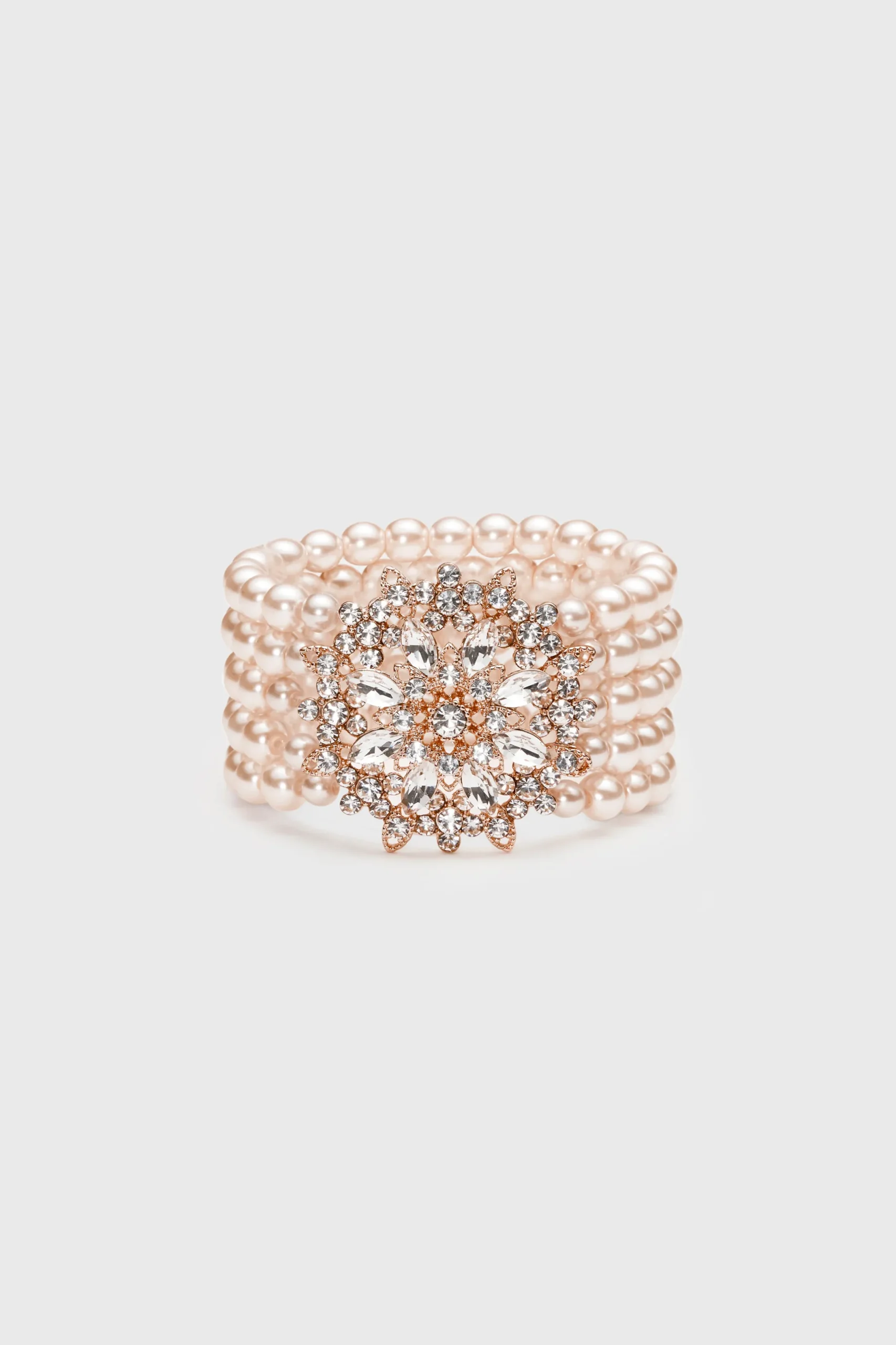 BABEYOND Bracelets | Pearl<Multilayer Zircon Pearl Elastic Bracelet