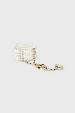 BABEYOND Bracelets | Pearl<Multi-Layered Crystal Beaded Pearl Bracelet
