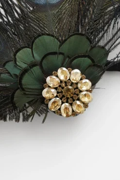 BABEYOND Feather<Nymph Peacock Feather Headpiece
