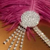 BABEYOND Feather | Chain<Ostrich Feather Rhinestone Headpiece