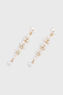 BABEYOND Earrings | Pearl<Pearl Cascading Drop Earrings