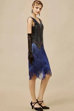 BABEYOND Bead | Flapper Dresses<Princesse Tam Tam Beaded Sequins Flapper Dress