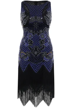 BABEYOND Flapper Dresses | Fringe<Princesse Tam Tam Cut Out Flapper Dress