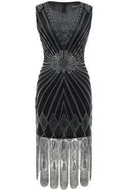 BABEYOND Flapper Dresses | Bead<Princesse Tam Tam Petals Embroidery Flapper Dress