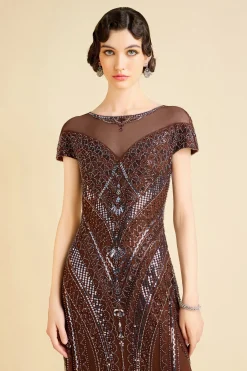 BABEYOND Evening Dresses | Wedding Dresses<Radiant Geometric Embroidery Evening Gown