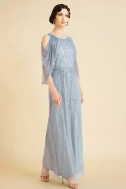 BABEYOND Evening Dresses | Formal Dresses<Radiant Sequins Cape Sleeve Evening Gown