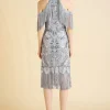 BABEYOND Flapper Dresses | Fringe<Refined Halter Neck Fringe Shoulder Flapper Dress