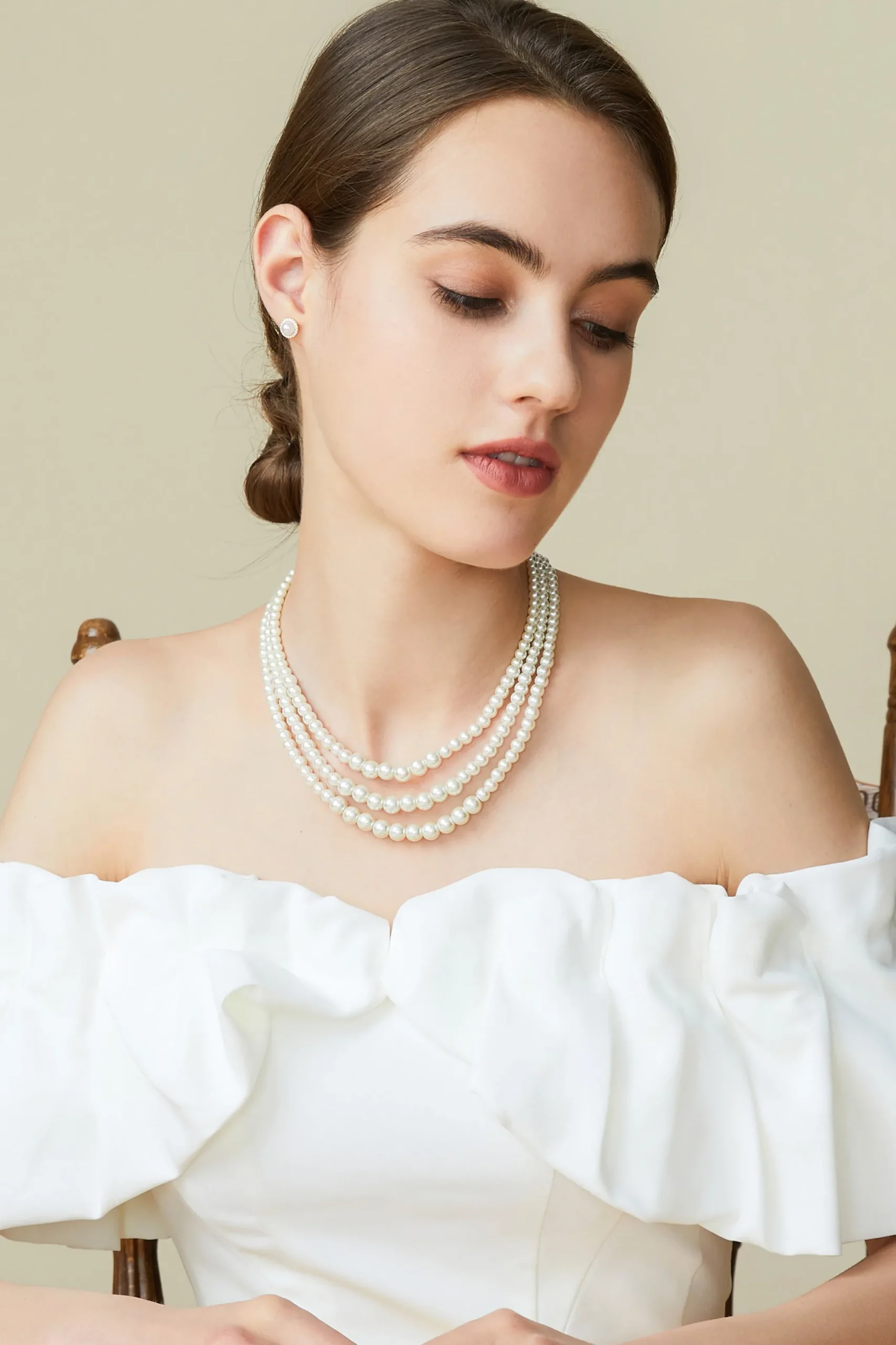BABEYOND Necklaces | Pearl<Remarkable Multi Strand Pearl Necklace