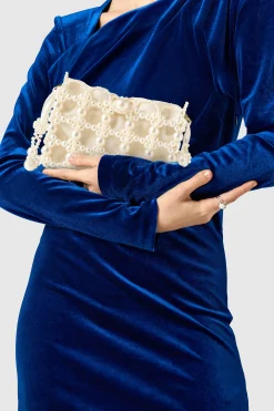 BABEYOND Handbags<Reticulated Beaded Pearl Evening Handbag
