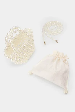 BABEYOND Handbags<Reticulated Glossy Pearl Evening Handbag