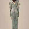 BABEYOND Evening Dresses | Sequin<Retro Batwing Sleeve Sequin Evening Gown