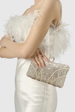 BABEYOND Handbags | Vintage<Retro Beaded Sequin Clutch Purse