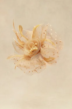 BABEYOND Fascinators<Retro Polka Dot Veil Derby Fascinator