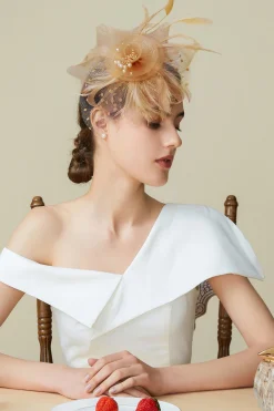 BABEYOND Fascinators<Retro Polka Dot Veil Derby Fascinator