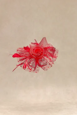 BABEYOND Fascinators | Vintage<Retro Polka Dot Veil Fascinator