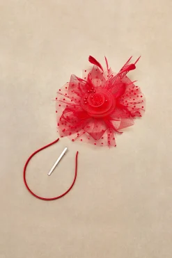 BABEYOND Fascinators | Vintage<Retro Polka Dot Veil Fascinator