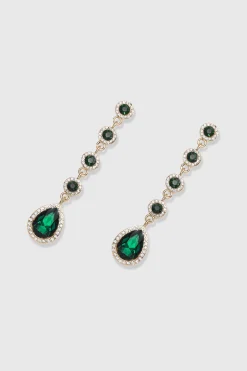 BABEYOND Earrings | Vintage<Retro Teardrop Crystals Dangle Earrings