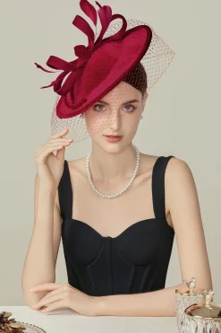 BABEYOND Fascinators | Vintage<Retro Veil Tea Party Fascinator