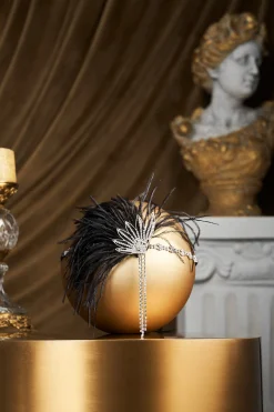 BABEYOND Feather | Chain<Rhinestone Beaded Feather Headband
