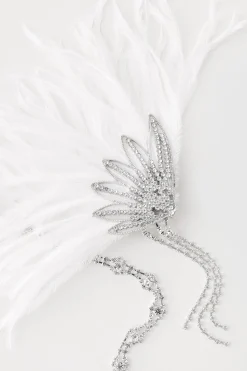 BABEYOND Feather | Chain<Rhinestone Beaded Feather Headband