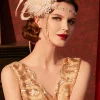 BABEYOND Feather | Chain<Rhinestone Chain Flapper Headband