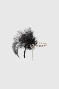BABEYOND Feather | Chain<Rhinestone Chain Flapper Headband