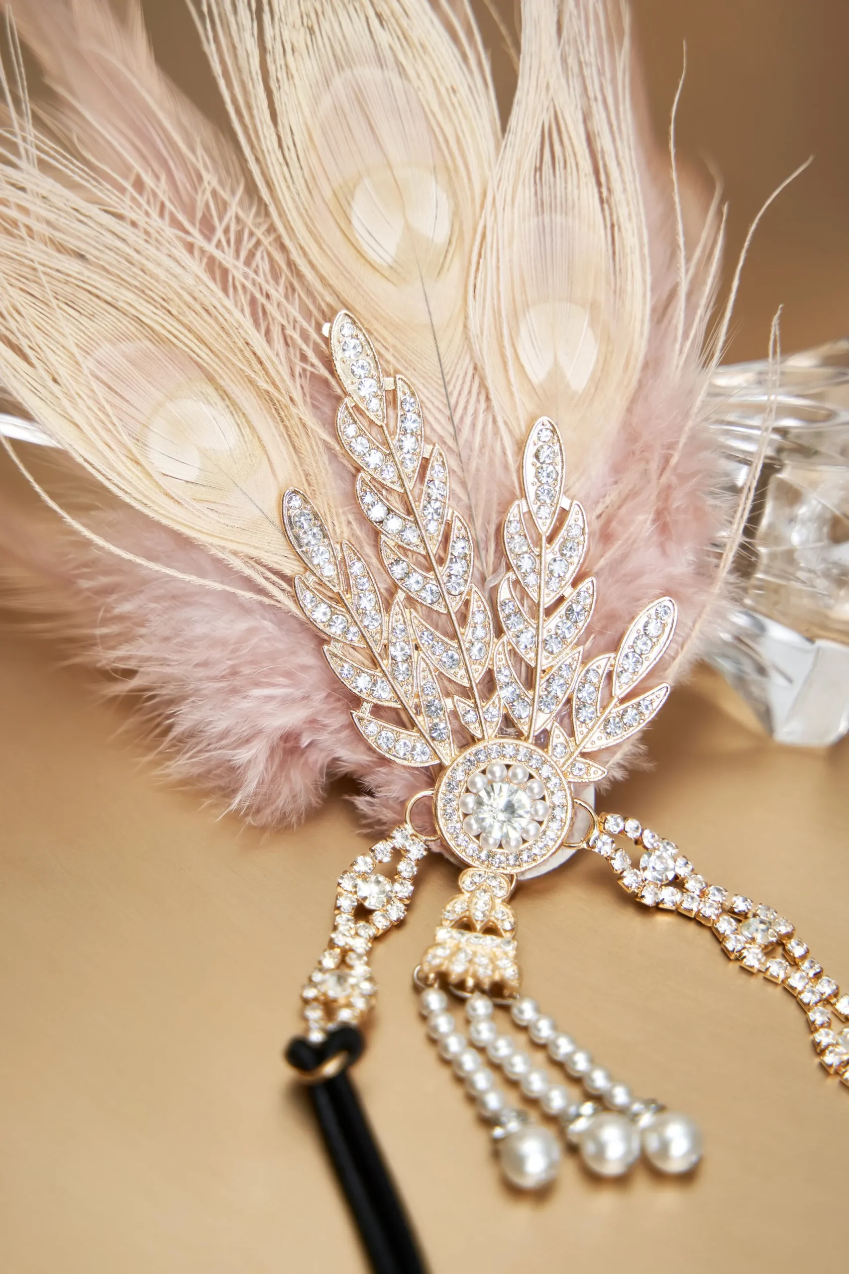 BABEYOND Rhinestone | Feather<Rhinestone Leaf Feather Headpiece