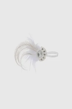BABEYOND Feather | Chain<Rhinestone Peacock Feather Headband