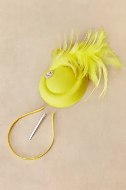 BABEYOND Fascinators<Rhinestone Studded Feather Flapper Fascinator