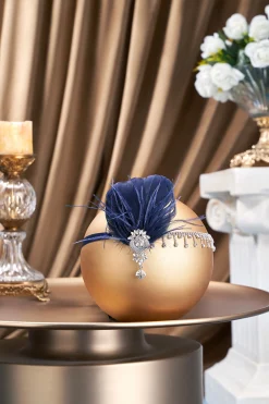 BABEYOND Feather | Rhinestone<Rhinestone Studded Ostrich Feather Headband