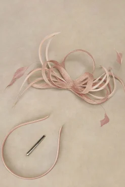 BABEYOND Fascinators<Ribbon Feather Headband Fascinators