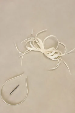 BABEYOND Fascinators<Ribbon Feather Headband Fascinators