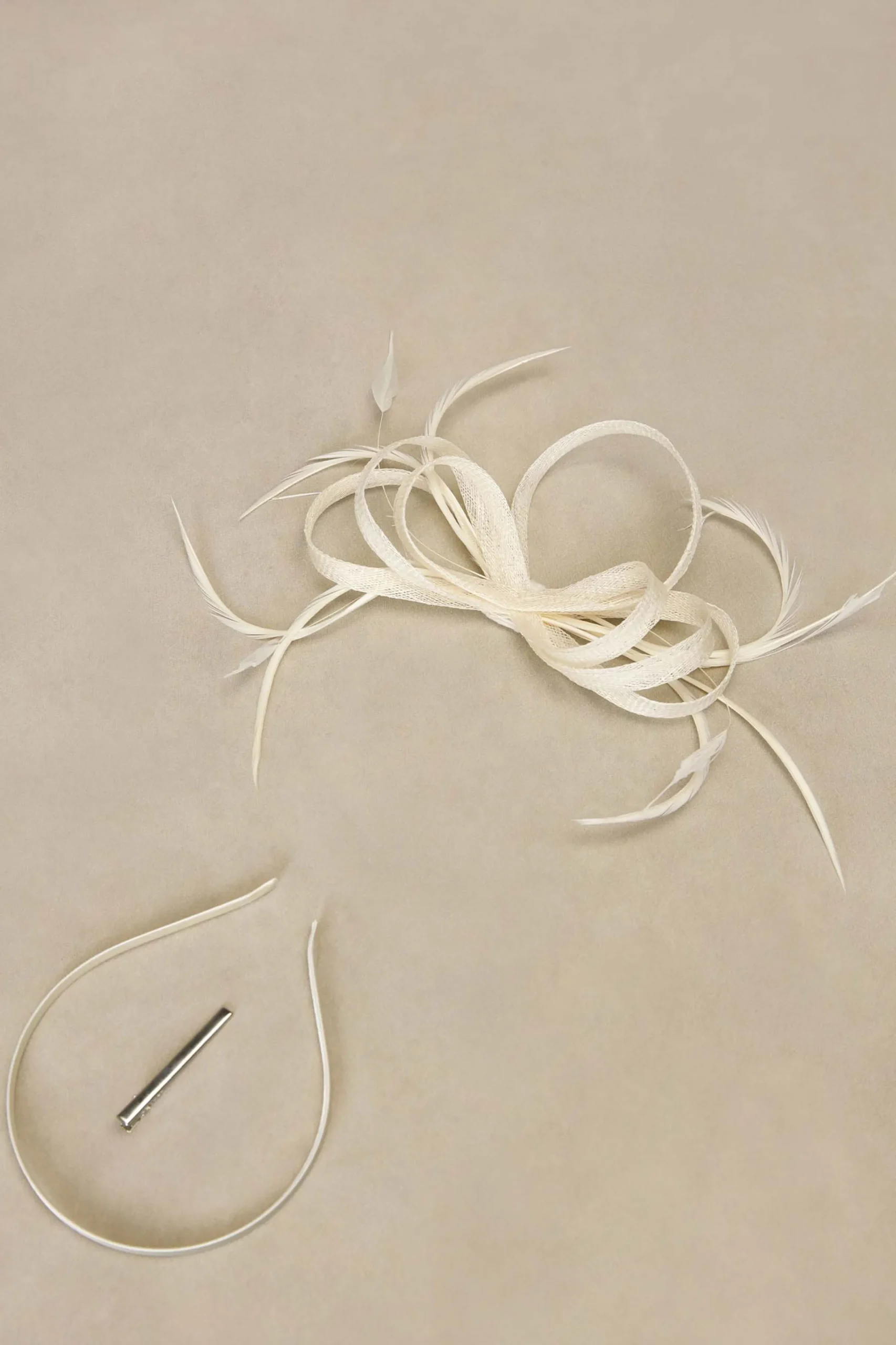 BABEYOND Fascinators<Ribbon Feather Headband Fascinators