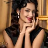 BABEYOND Fascinators<Ribbon Knot Feather Floral Fascinator