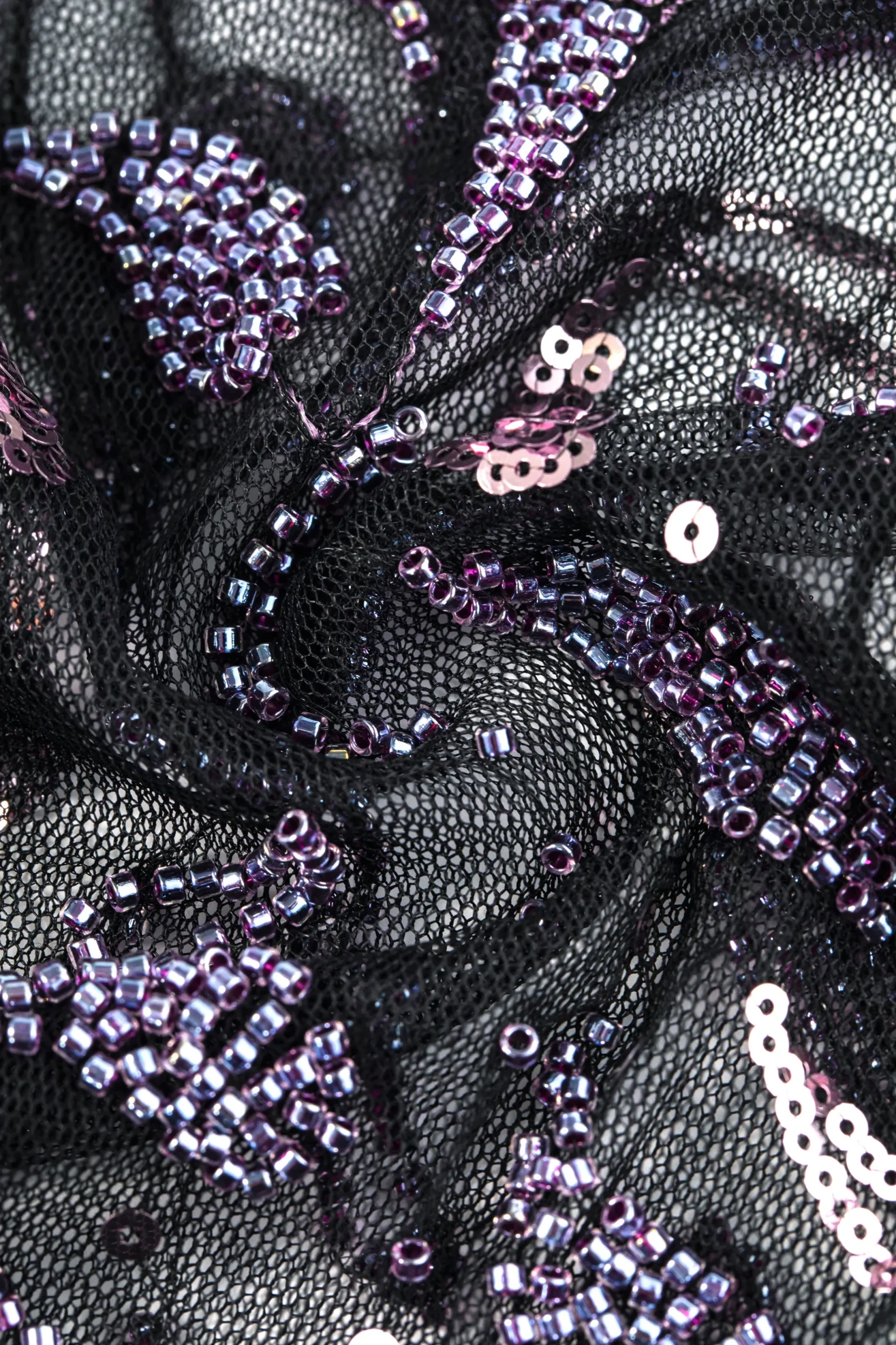 BABEYOND Shawls & Scarves | Vintage<1920s Beaded Fringe Floral Shawl