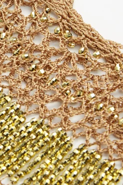 BABEYOND Shawls & Scarves | Vintage<1920s Beaded Gatsby Bolero Shawl