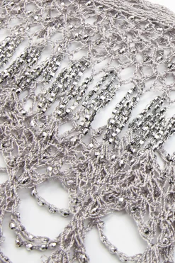 BABEYOND Shawls & Scarves | Vintage<1920s Beaded Gatsby Bolero Shawl