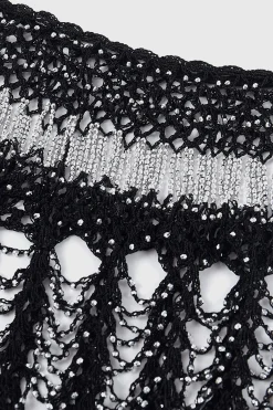 BABEYOND Shawls & Scarves | Vintage<1920s Beaded Gatsby Bolero Shawl