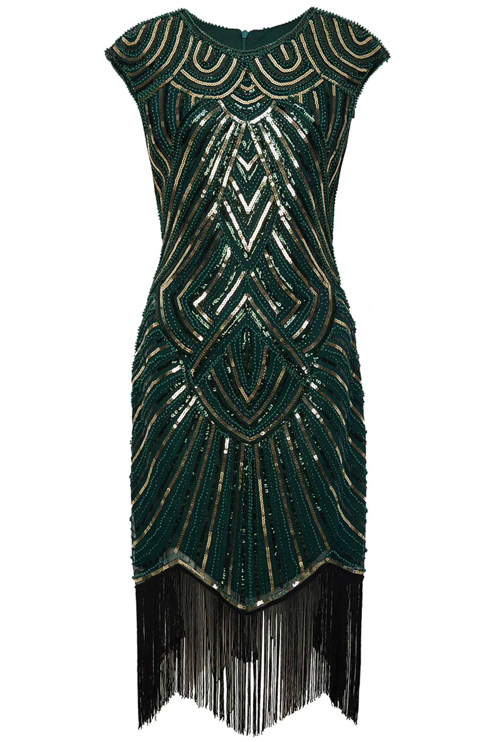 BABEYOND Flapper Dresses | Fringe<1920s Beaded Sequin Great Gatsby Dress