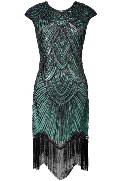 BABEYOND Flapper Dresses | Fringe<1920s Beaded Sequin Great Gatsby Dress