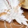 BABEYOND Feather | Rhinestone<1920s Carnival Beaded Feather Headdress